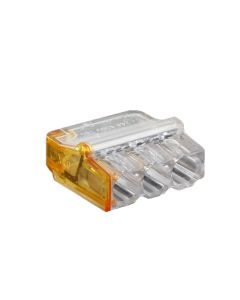  Image Connecteur mini connex 3 entrées orange vrac