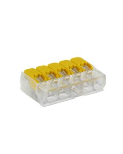  Image Easy connex leviers jaune 5 entrées