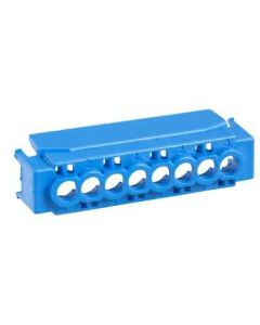  Image Kaedra - capot ip2 pour bornier 8 trous - bleu