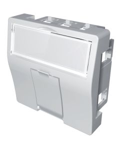 Image PLASTR 45X45 1 PORT RJ45