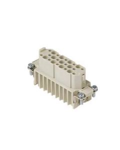 Image Insert femelle à sertir 25P+T 10A 250 gabarit 66.16