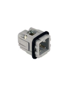 Image Insert mâle à visser 3P+T 10A 250V gabarit 21.21